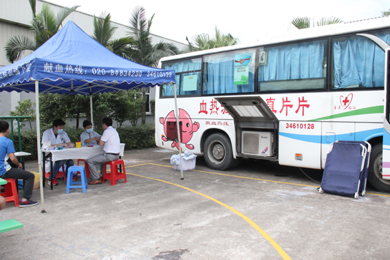 bevictor伟德员工参加无偿献血活动，用爱心为生命加油